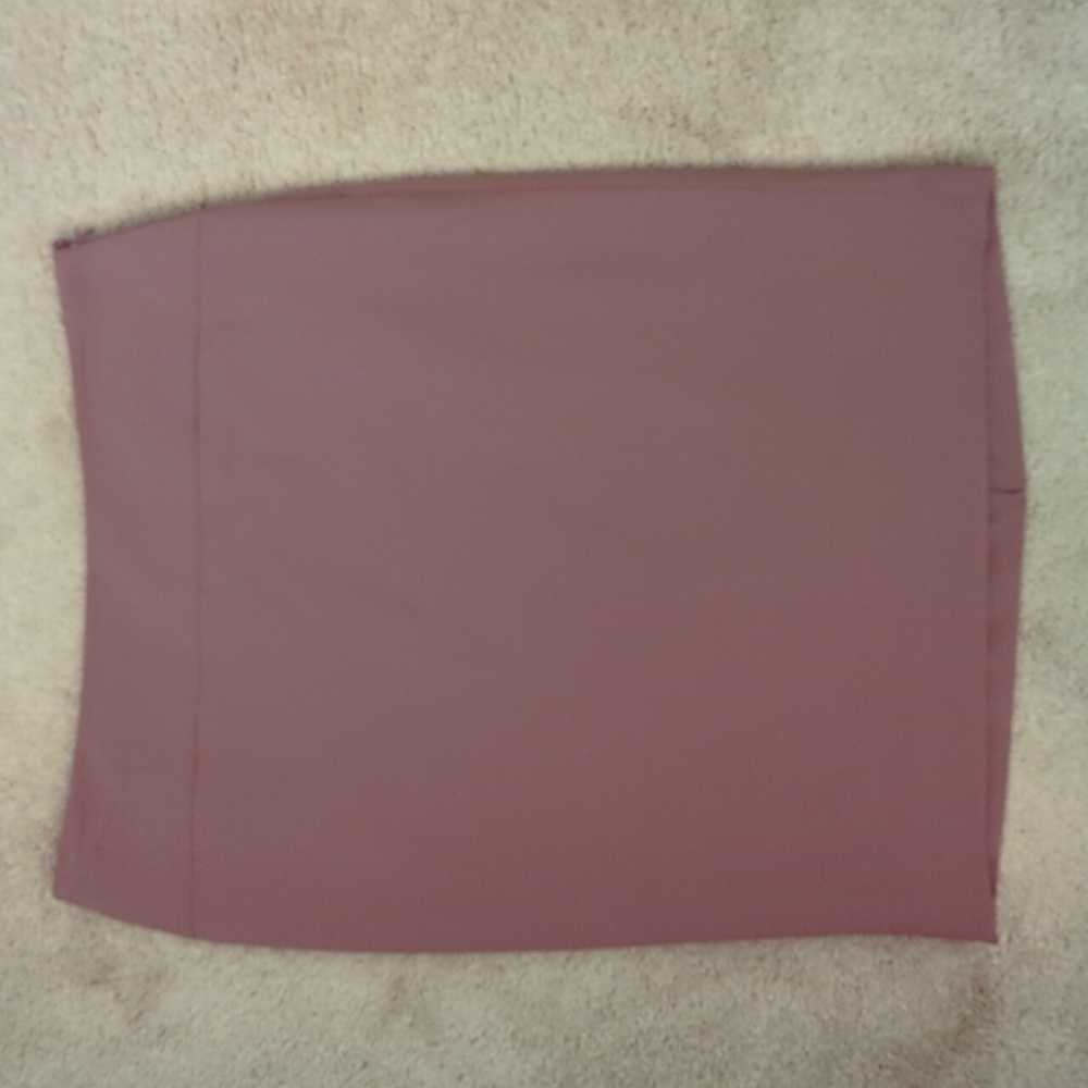 Dusty Rose pencil skirt from The limited